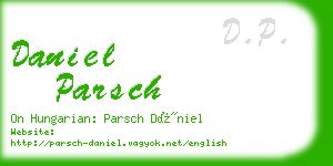 daniel parsch business card